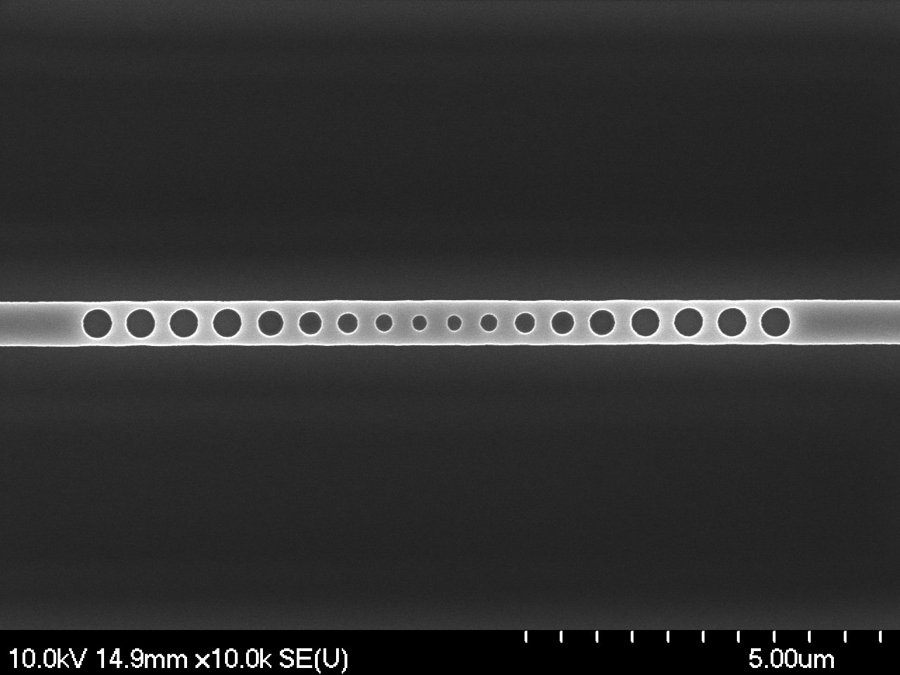 Ge photonic crystal nanobeam cavity