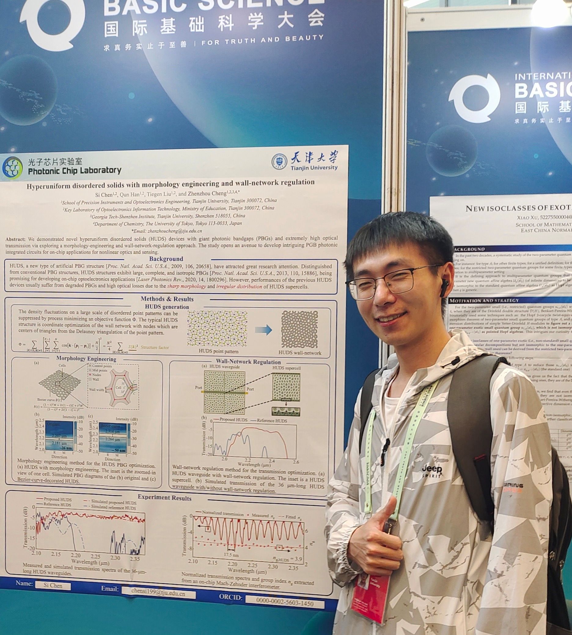 Si attended the ICBS conference, Beijing (2024)