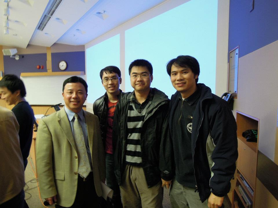 美国加州大学伯克利分校张翔教授来港访问 (2011)